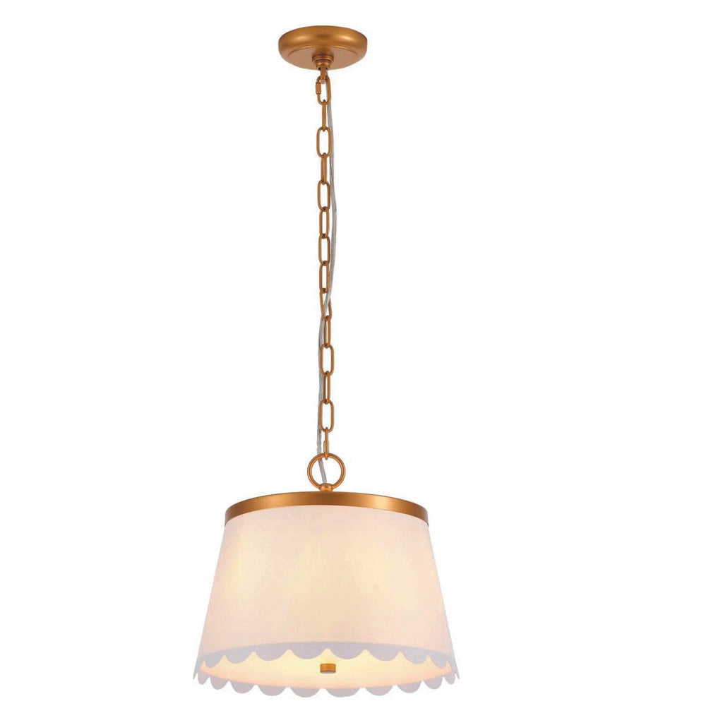 3-light pendant light white chandelier light brass hallway light