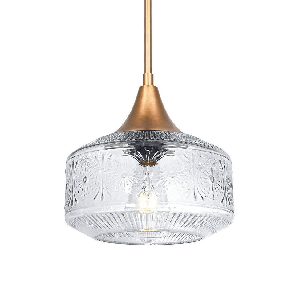 Modern pendant light gold kitchen light glass bathroom light