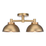 2 lights ceiling light brass mounted light metal kitchen light