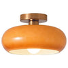 10.6inch ceiling light orange hallway light iron restaurant light