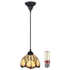 Tiffany pendant light black hanging lamp glass ceiling light
