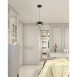 LED hanging lighting black island lights acrylic, metal pendant lights