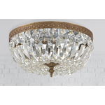 2 light flush mount light brass ceiling light metal kitchen light