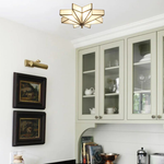 19.5 Inch bulb light bronze light for kitchen brassb ceiling light