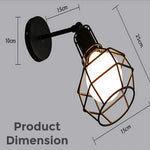 1 pack industrial wall sconce Black farmhouse wall sconce cutter wall sconce lighting