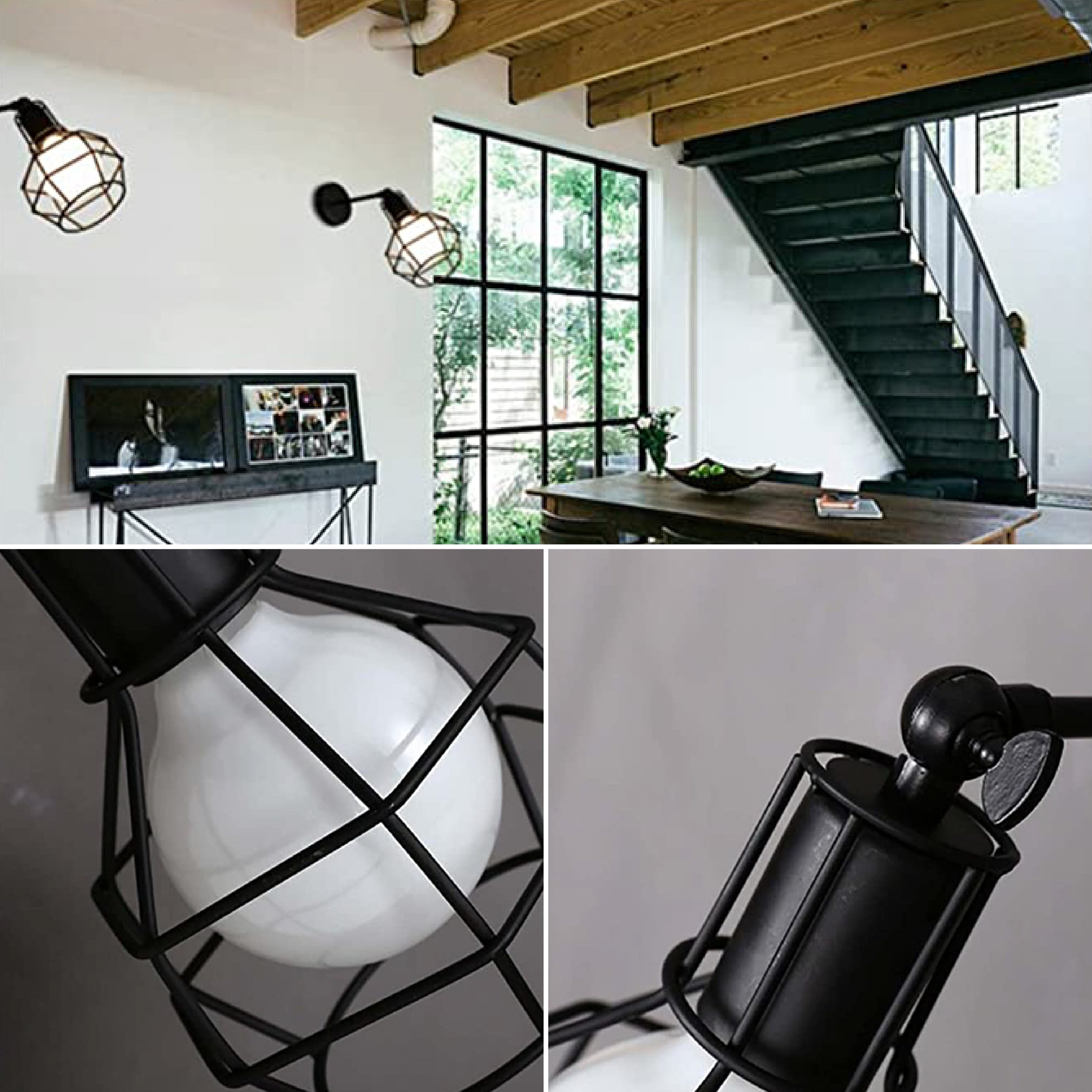 1 pack industrial wall sconce Black farmhouse wall sconce cutter wall sconce lighting