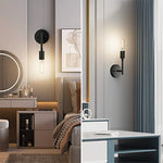 Metal bathroom wall sconce Industrial wall sconces indoor Vanity farmhouse wall sconce