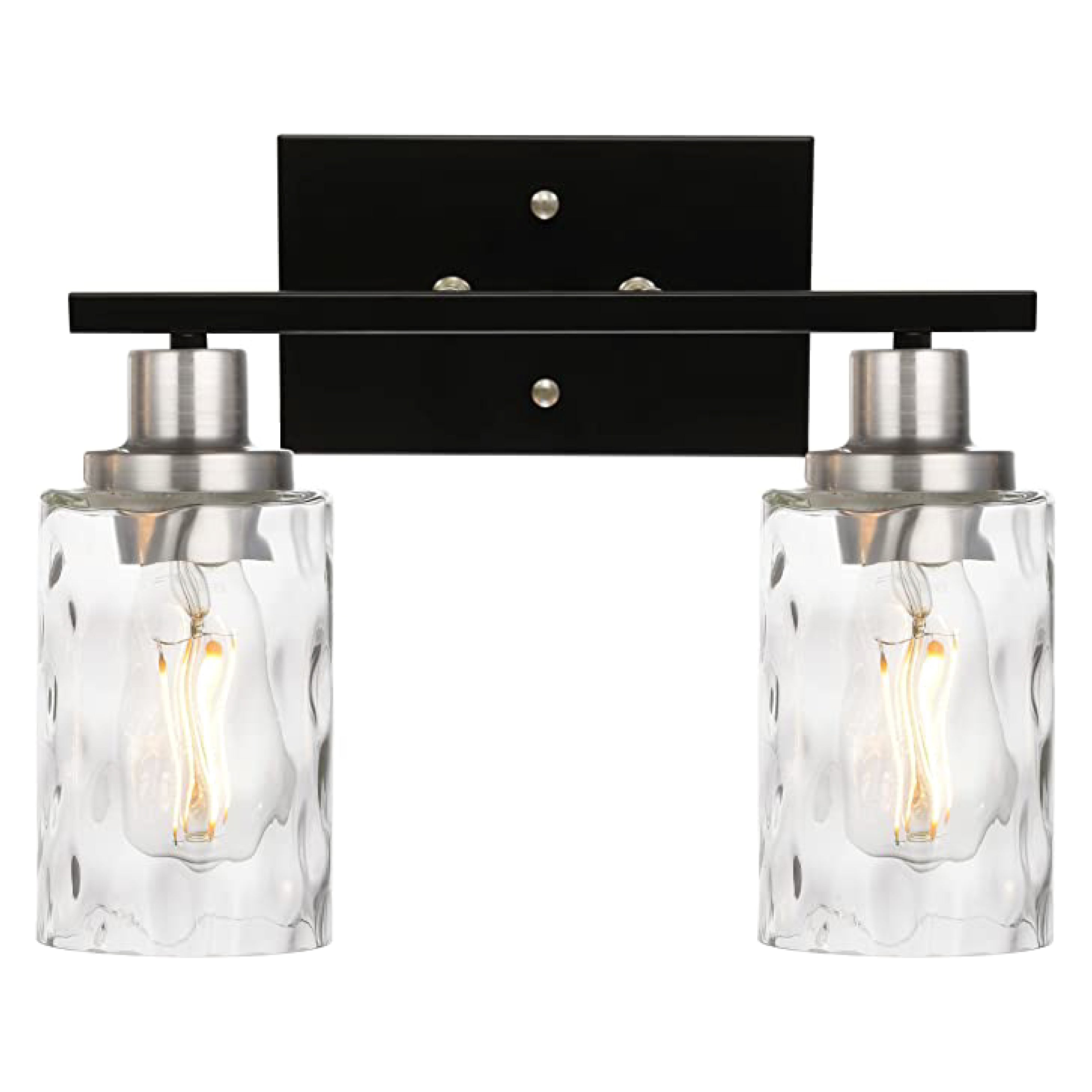 2 Lights vanity lamp Metal wall light fixtures indoor Modern sconce lights indoor