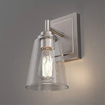 1-Light brushed gold vanity light  Steel led light for kitchen Brushed Nickel led Wall light fixtures