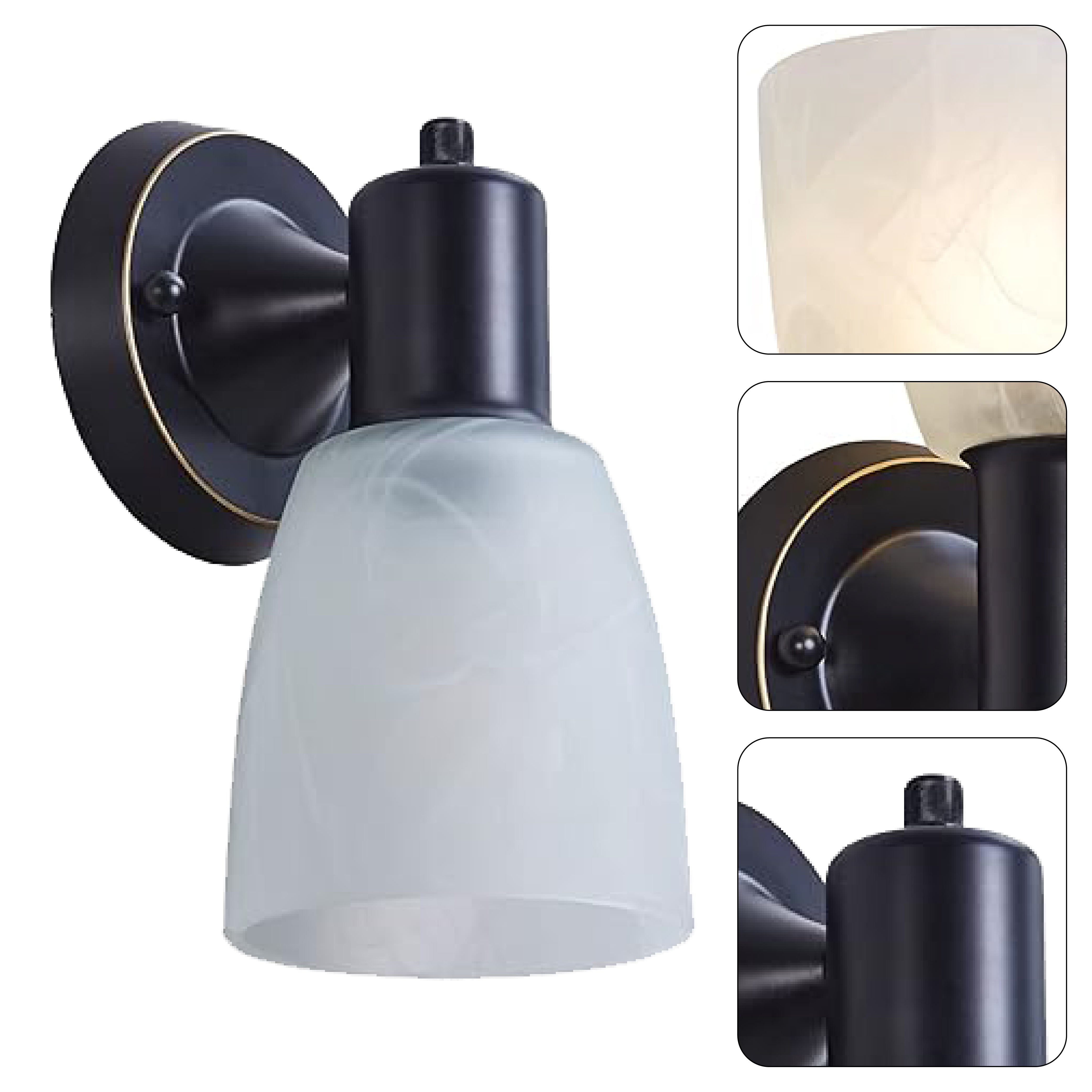 Traditional wall sconces Black wall lighting Metal wall mount lights