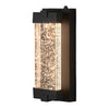 LED wall light Black wall sconce K9 Crystal and Aluminum Cast  wall light fixture