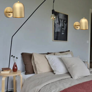 Retro wall vanity light Brass light fixture Metal wall sconce lighting
