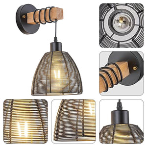 Remote Control wall lights Black wall sconce lights Metal bath wall lights