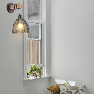 Remote Control wall lights Black wall sconce lights Metal bath wall lights