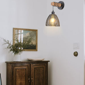 Remote Control wall lights Black wall sconce lights Metal bath wall lights