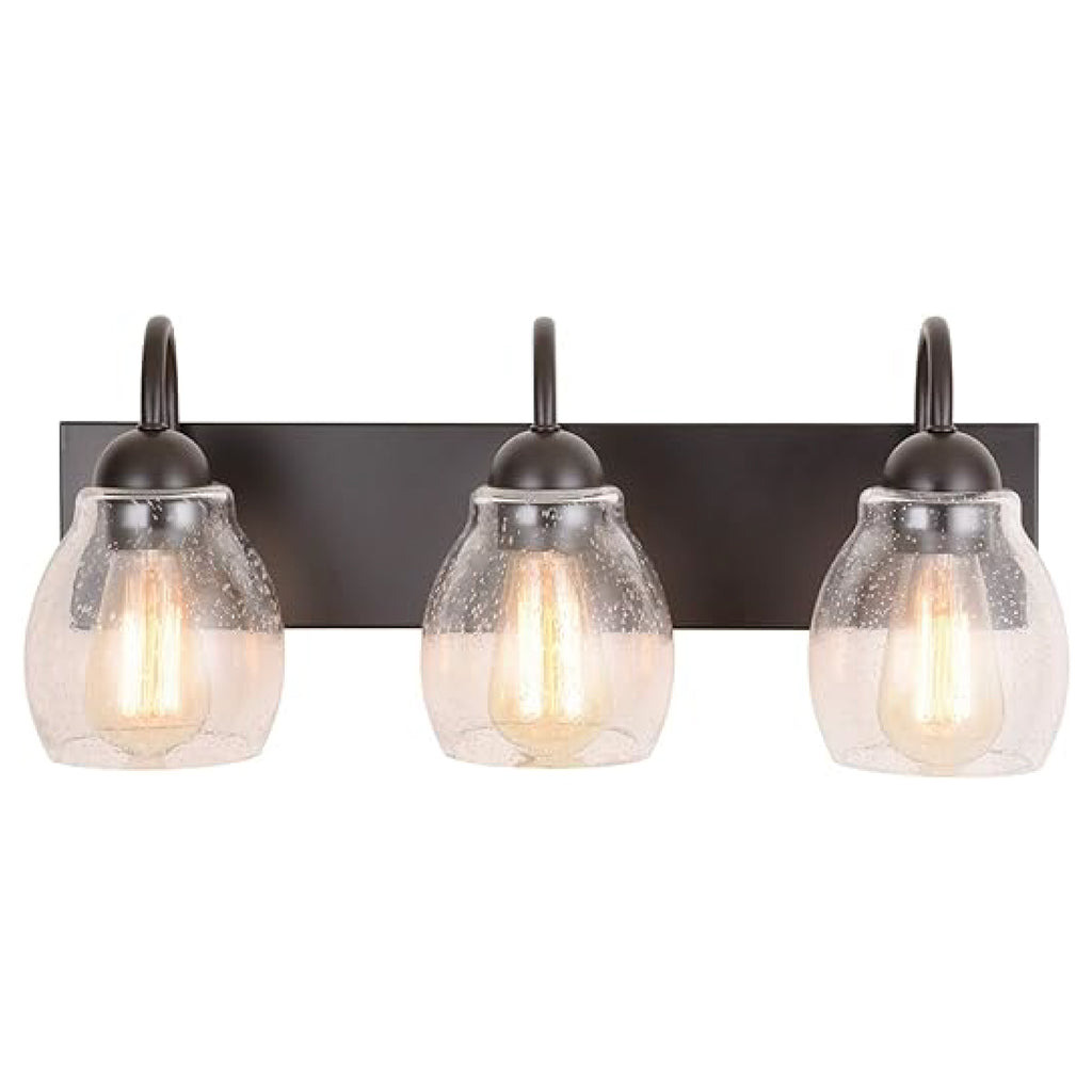Farmhouse light fixture Brown wall sconces Metal wall lights