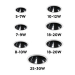 LED downlight / COB recessed ceiling light / LED spot light---Design A