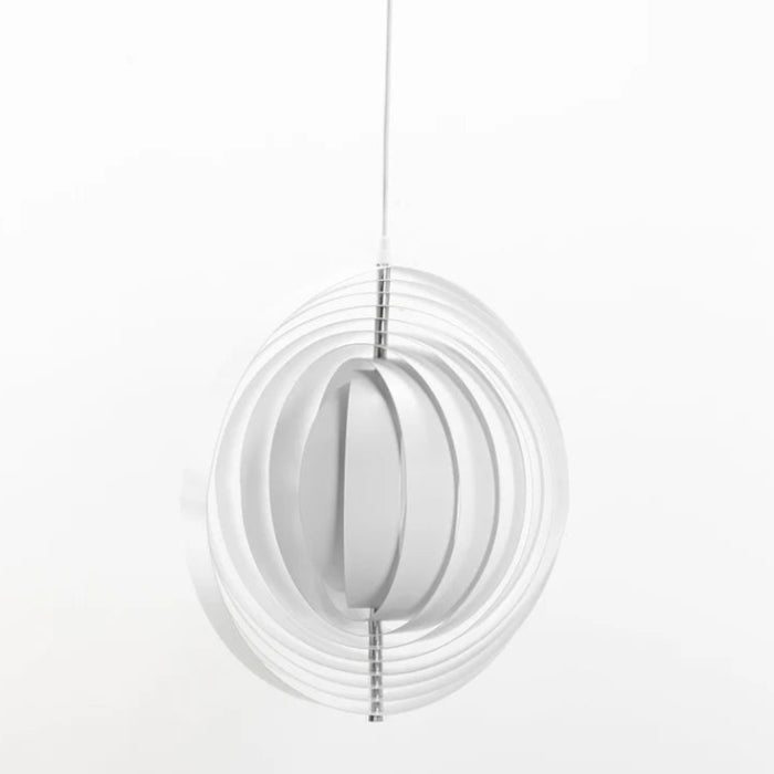 White Spiral pendant lighting rings modern pendant lamp