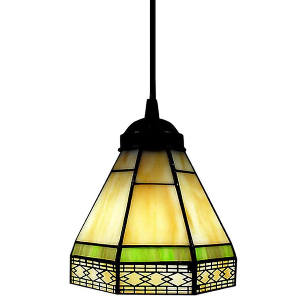 Green tiffany pendant light Art glass pendant mini pendant lights