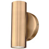 2-light entryway light gold wall light metal stair light