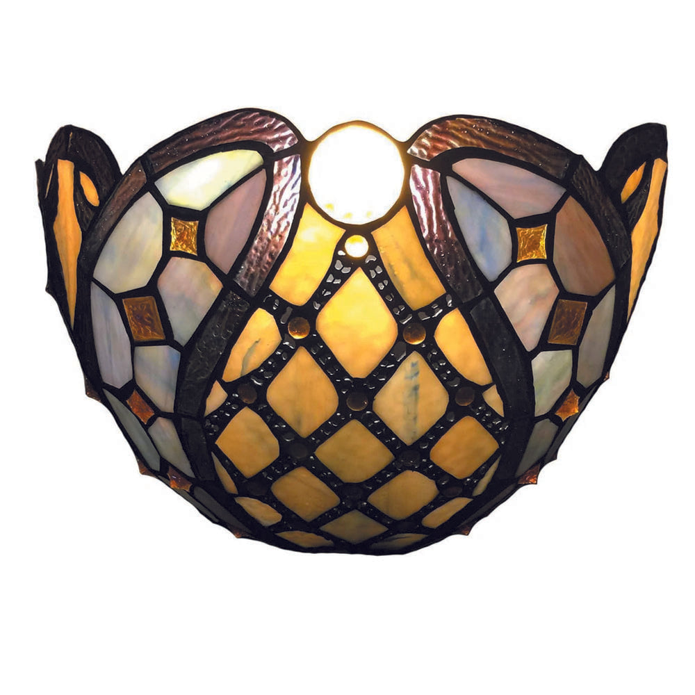 Unique bedroom light multicolor night light glass, metal wall light