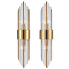 2-light wall light gold vanity light stainless steel bathroom light