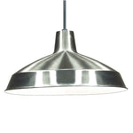 Transitional pendant light nickel hanging light glass, metal kitchen light