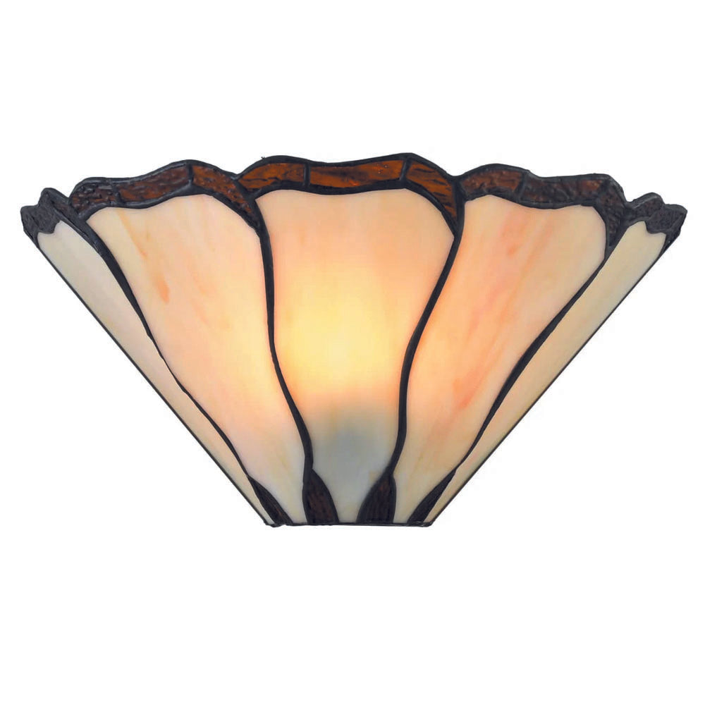 Vintage wall light black corridor light glass, metal, copper hallway light