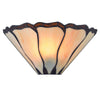 Vintage wall light black corridor light glass, metal, copper hallway light