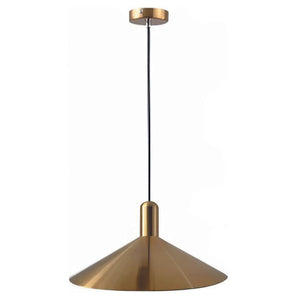 13.8 inch pendant light gold hanging lamp metal hallway light