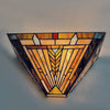 1 light wall light brown muted light glass hallway light
