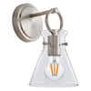 1 pack vanity light nickel wall light glass,metal kitchen light