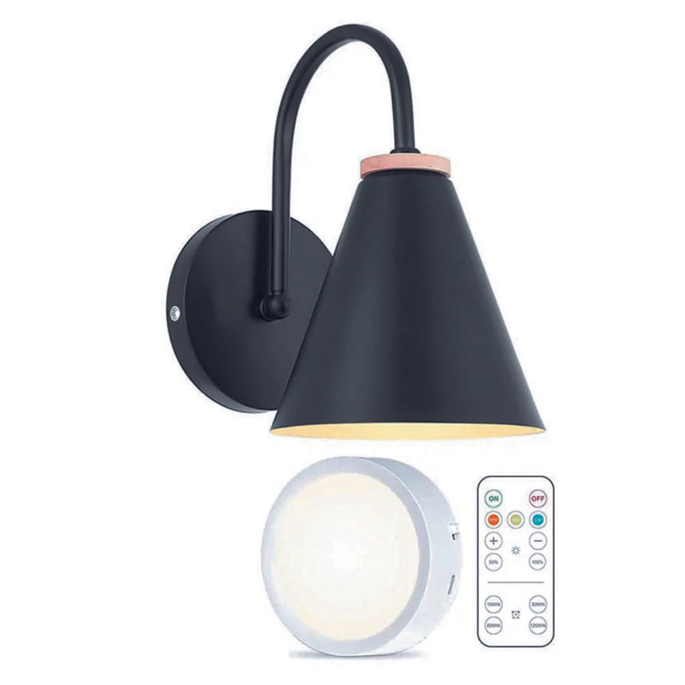 Led fixtures light black kitchen light iron wall light