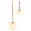 U-shape wall light gold fixture light metal bathroom light