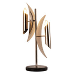 Modern table light home table lamps for living room with nickel finish