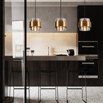 Modern mini pendant lights fixtures Glass island kitchen pendant hanging light