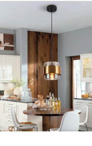 Modern mini pendant lights fixtures Glass island kitchen pendant hanging light
