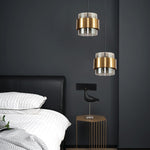 Modern mini pendant lights fixtures Glass island kitchen pendant hanging light