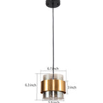 Modern mini pendant lights fixtures Glass island kitchen pendant hanging light