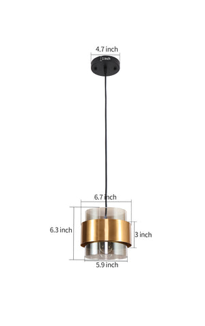 Modern mini pendant lights fixtures Glass island kitchen pendant hanging light