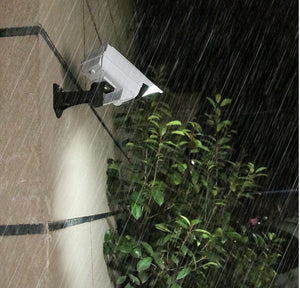 360 degree rotate adjustable CCTV security camera wall light outdoor solar LED wall sconce with remote control