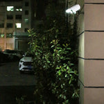 360 degree rotate adjustable CCTV security camera wall light outdoor solar LED wall sconce with remote control