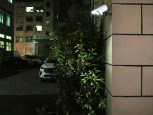 360 degree rotate adjustable CCTV security camera wall light outdoor solar LED wall sconce with remote control
