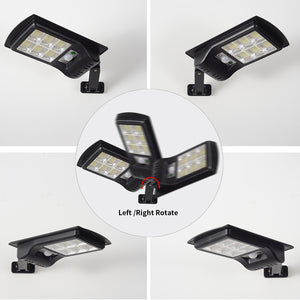 Outdoor solar induction wall light, wireless sensor LED swing arm wall sconce