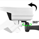 360 degree rotate adjustable CCTV security camera wall light outdoor solar LED wall sconce with remote control