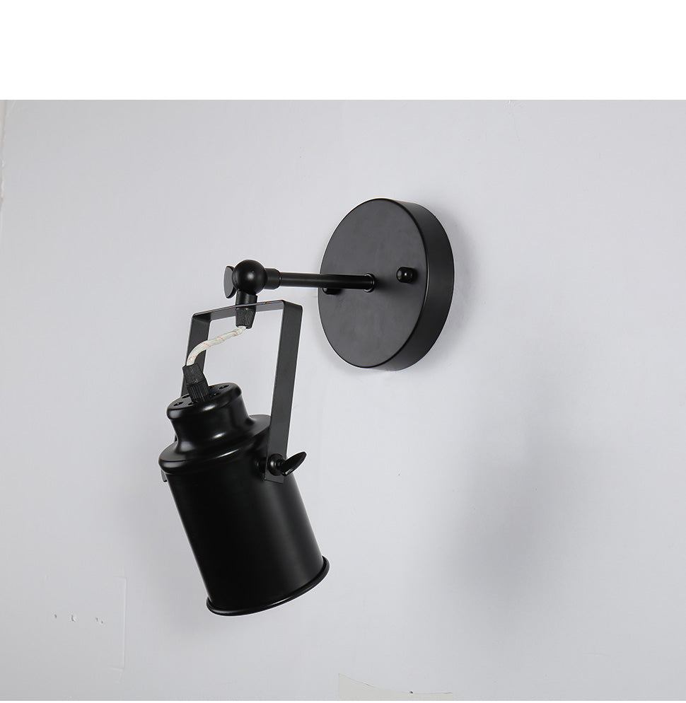 Adjustable track lighting black flush mount ceiling light fixture wall sconce