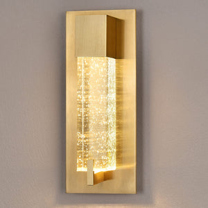 LED modern wall sconce lighting crystal vanity wall light fixture