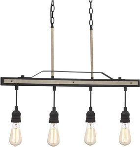 4 light farmhouse chandelier kitchen dining pendant light fixture
