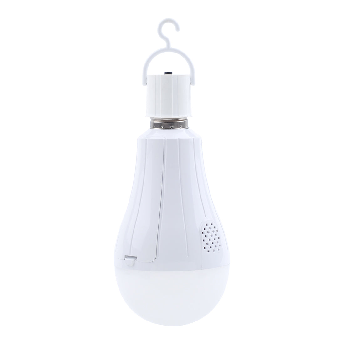 4 pack Outdoor Rechargeable Emergency LED Bulb, Battery driven E26 bulb with hook