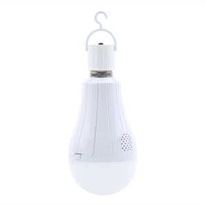 4 pack Outdoor Rechargeable Emergency LED Bulb, Battery driven E26 bulb with hook